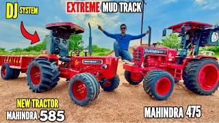 Rc New Mahindra 585 Tractor Unboxing & Testing on Extreme Mud Track - Chatpat toy TV