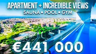 Property for sale with Incredible Views & swimming pool + Gym in Madrid Spain | real estate Alegria