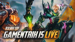 GRINDING FOR GLOBAL GUSION | GamEnTrix Live | MLBB STREAM