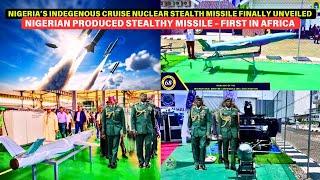 MADE IN NIGERIA NUCLEAR CRUISE STEALTH MISSILE UNVEILED - NIGERIA’S NEW AIR DEFENCE TECHNOLOGY.