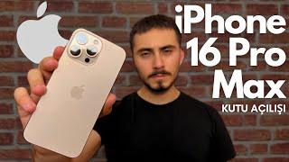 iPhone 16 Pro Max Kutu Açılışı | Almaya Değer Mi?