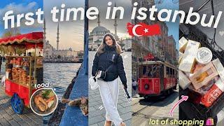 ISTANBUL FOR THE FIRST TIME️|أول مرة فحياتي أنمشي ل اسطنبول(shopping️,exploring..)