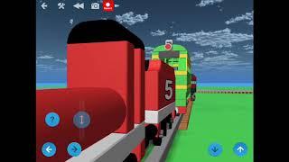 DSF1 Blocksworld Remakes: Too Hot For Thomas Scene