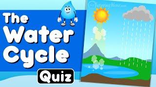 The Water Cycle Quiz for Kids |  Key Processes in a Water Cycle | Droppy’s Water Cycle Adventure!