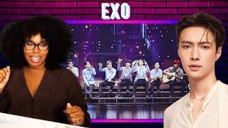 EXO Medley Reaction (CeeCee Edition) + What If Live !