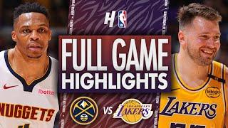 Denver Nuggets vs Los Angeles Lakers - Full Game Highlights | March 19, 2025 | 2024-25 NBA Season