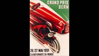 1951 Swiss GP - Visualized Laps - F1's First Wet Race