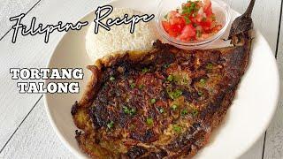 Filipino Recipe - TORTANG TALONG (EGGPLANT WITH EGG)