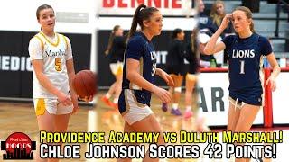 Maddyn Greenway And Chloe Johnson Face Off! Providence vs Duluth Marshall