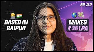 Govt College to Remote UX Designer at USA based company – Soumya Choubey, Design Journeys Ep #2