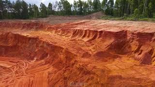 KOPALNIA piasku z lotu ptaka | Jura Krakowsko Częstochowska z drona | DJI | Nature drone video