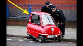 Самый маленький серийный автомобиль Peel P50.The smallest serial car Peel P50.