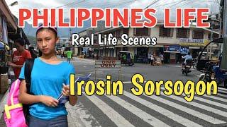 A Wonderful Morning Walk Tour around Irosin Sorsogon Philippines | Walking Tour 4K