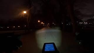 Bike Ride through Moscow | evening Live Stream Bicycle Commute | 2025-02-03 #gopro