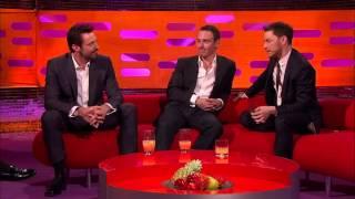 The Graham Norton Show - S15E05 - Hugh Jackman, Michael Fassbender, James McAvoy