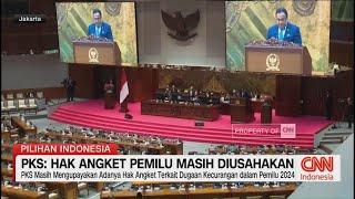 PKS: Hak Angket Pemilu Masih Diusahakan