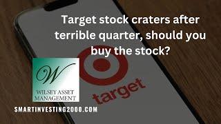 Target stock craters after terrible quarter, should you buy the stock?