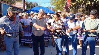 Familias estrenan calles para el pueblo en San Juan del Sur