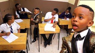 A Teacher Leaves His Son In Class To Invigilate The National Exams See What Happened Later!!