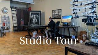 Studio Tour - Remrov's Artwork