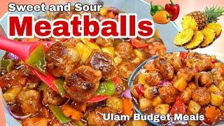 Sweet and Sour Pork Bola Bola recipe | HOME MADE MEATBALLS PANG NEGOSYO