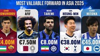 UPDATE! Most Valuable Football Player in ASIA 2025 : Forward | Penyerang Termahal di ASIA 2025