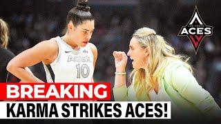 INSTANT KARMA! Las Vegas Aces TRASH TALK BACKFIRES, Destroyed & Humiliated by New York Liberty