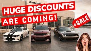 DODGE STRUGGLES to SELL CHALLENGERS and CHARGERS! HOW to SAVE THOUSANDS OFF MSRP!