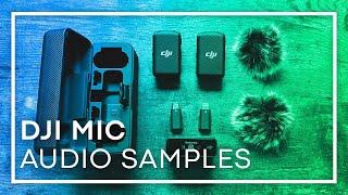 DJI Mic: Microphone Samples with iPhone 14 Pro