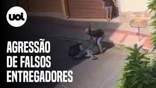 Homem é agredido por falsos entregadores após desconfiar de golpe em MG