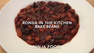 Baked Beans in the Ninja Foodi - Ronda in the Kitchen