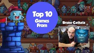 Top 10 Bruno Cathala Games - with Tom Vasel