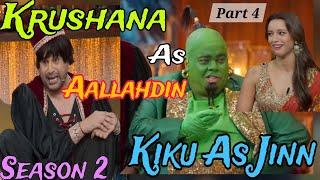 Krushana as Aallahdin | Kiku As Jinn |  (New Episode) #thegreatindiankapilshow S02E07P4