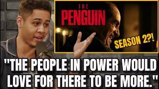 The Penguin star Rhenzy Feliz on if The Penguin will get a second season.