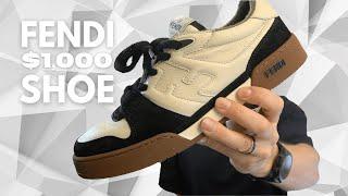 Fendi Match Review |  low top black suede | Skate Shoe