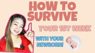 10 TIPS  how to SURVIVE the FIRST WEEK with your NEWBORN BABY/ HOW TO SURVIVE THE FIRSTWEEK/Mom Jacq