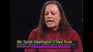 Sarah Washington O'Neal Rush in Interview with Dr  Cannon