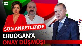 SON ANKETLERDE ERDOĞAN'A ONAY DÜŞMÜŞ !!!