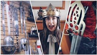 Buying swords and armour from Geek Portal