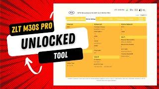 How to unlock ZLT M30s Pro