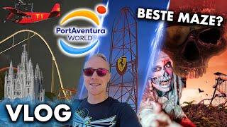 90+ ScareActor in 1000m langer Halloween-Maze  | Port Aventura & Tibidabo Vlog 