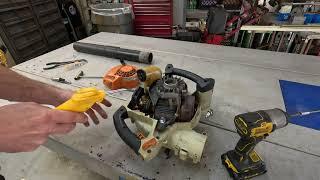 Stihl BG55 Blower Bought off FB Marketplace! Hot Mess!