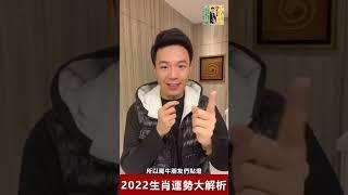 2022生肖財運大解析