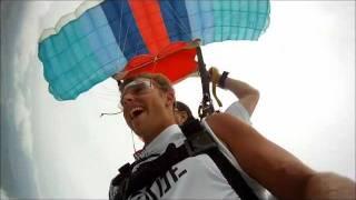 Daniel Kirby has his adrenaline kick with a skydive at Skydive Kentucky!