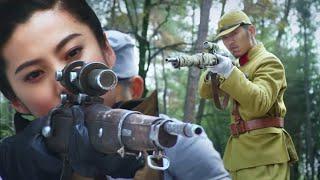 The Japanese army encountered the strongest sniper. As soon as he moved, he was hit in the head!