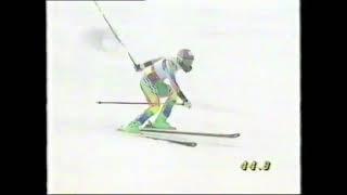 PETRA KRONBERGER Albertville 1992 ABFAHRT / DOWENHILL