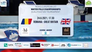 ROMANIA vs GREAT BRITAIN - Men’s European U17 Water polo Qualification, Group C