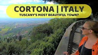 CORTONA - The most BEAUTIFUL town in TUSCANY | ITALY