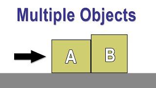 How to Solve Force Problems with Multiple Objects | Dan the Tutor