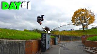 Toby Segar Teaches Pro Climber Parkour in 1 Day